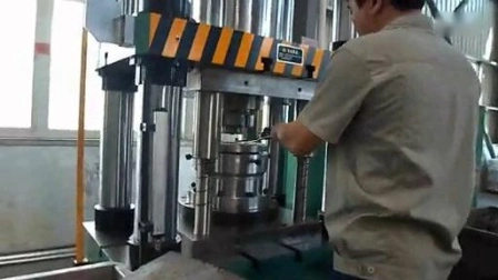 Prensa hidráulica de forjamento a frio de alumínio com acabamento descendente com fornecedor de matrizes China